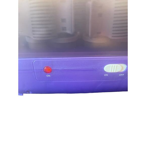 Flocked Hot Hair Rollers Clips 20 Hot Shot Tools Helen Hairsetter Curler R1 - Picture 4 of 4